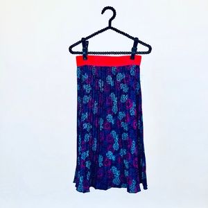 Lularoe skirt pink and blue xs